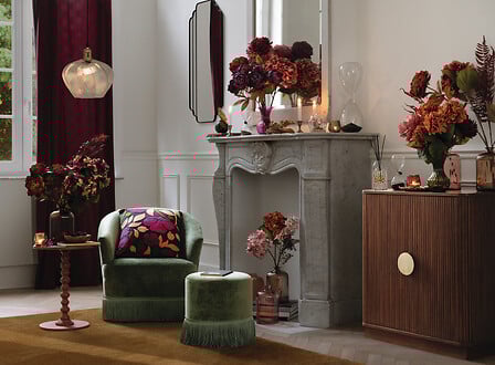 Кресло atmosphera Alanya, Шенил, Зелен