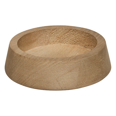 Свещник atmosphera Wonj, Дърво, Ø14x19 cm