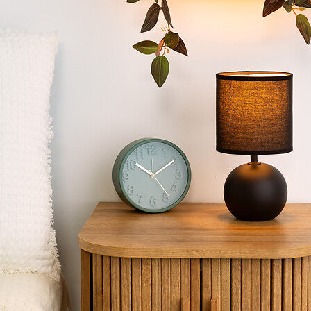 Нощна лампа atmosphera Timeo, 25 cm, Керамика