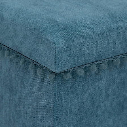 Пуф със съхранение atmosphera Memo, Сгъваем, 40x39x38 cm