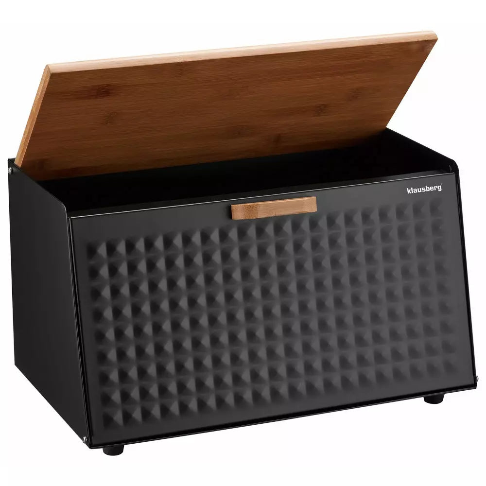 Кутия за хляб Klausberg, Двустранно отваряне, 36x22x20 cm