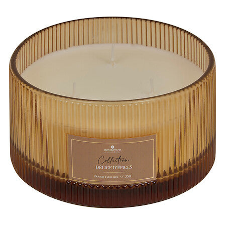 Ароматна свещ atmosphera Albie, 635 гр, Стъклен буркан