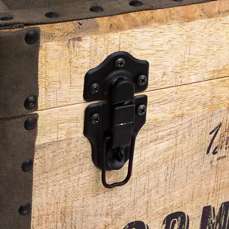 Пуф ракла atmosphera Silas, Мангово дърво