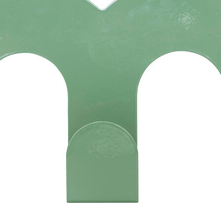 Закачалка за стена atmosphera Callista, 5 куки, Метал, Зелен, 50 cm