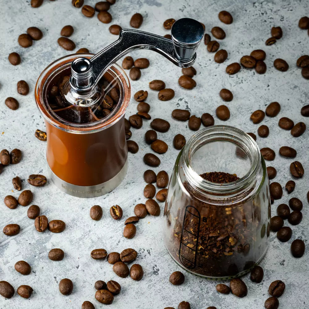 Кафемелачка Klausberg 7176, Керамичен механизъм, Стъклен резервоар