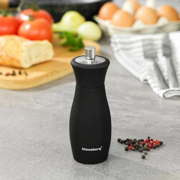 Мелничка Klausberg 7342, Инокс, Черен