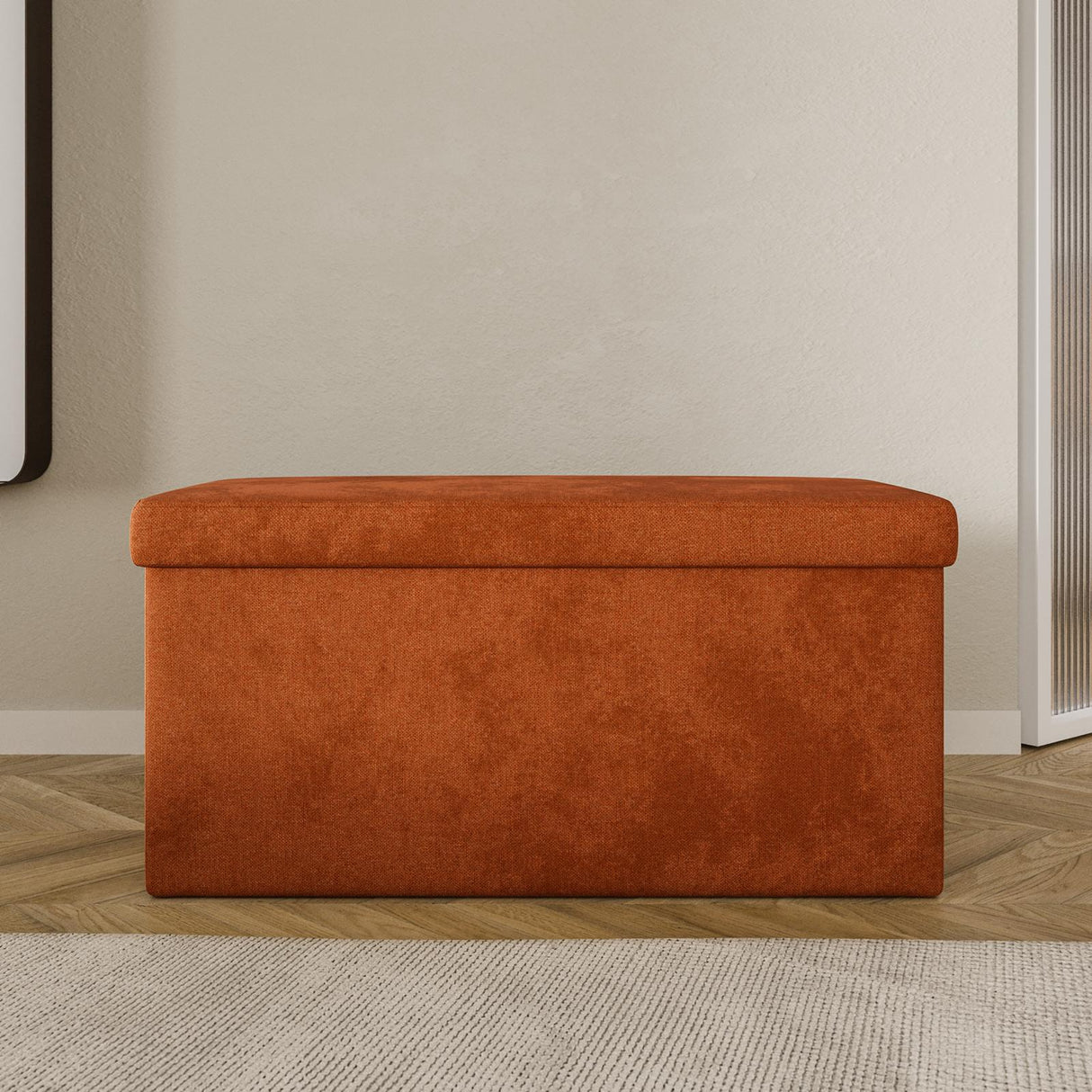 Пейка със съхранение atmosphera Lilou, 76x38x38 cm, Сгъваема