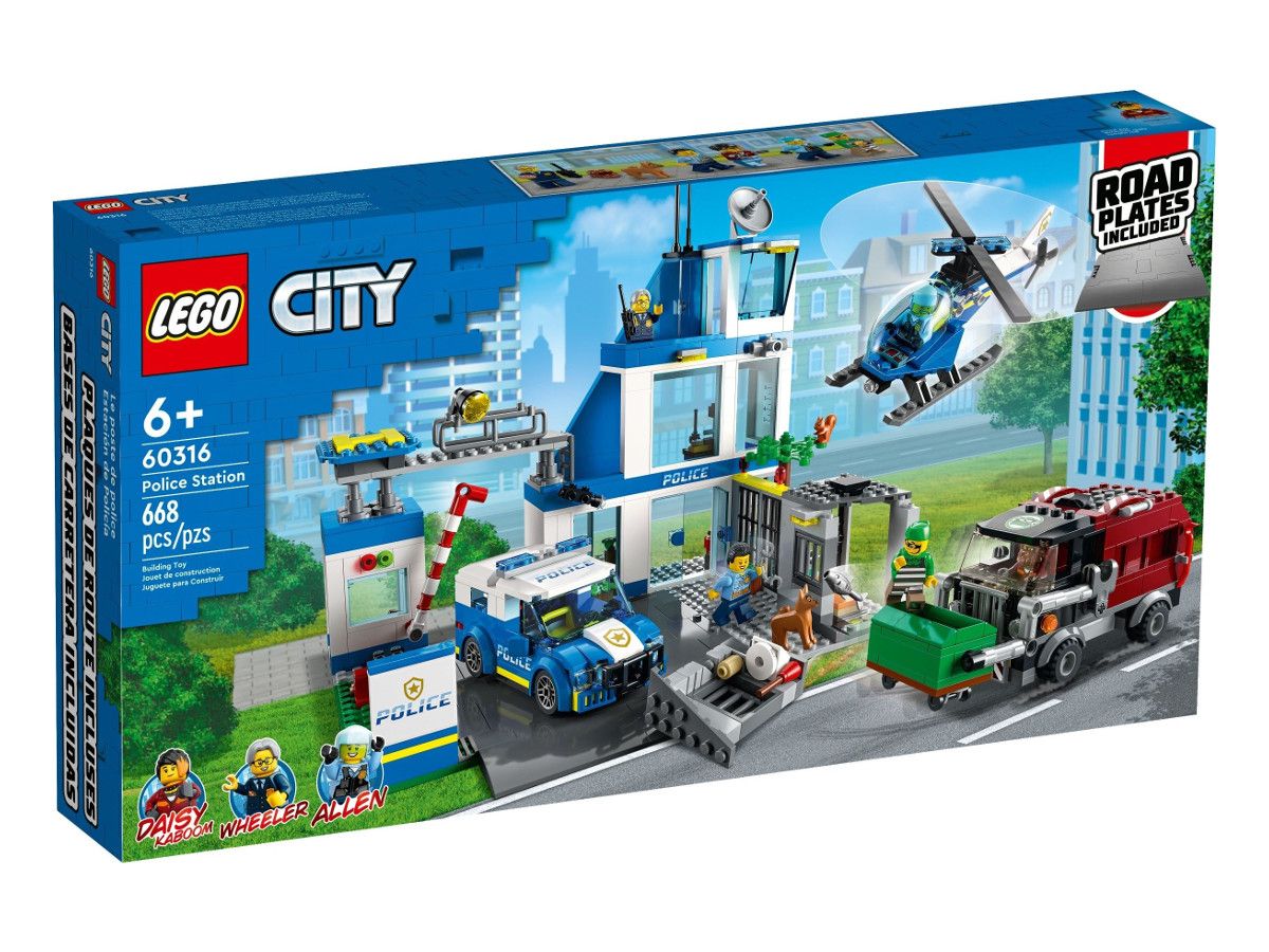 LEGO® City - Полицейски участък 60316, 668 части