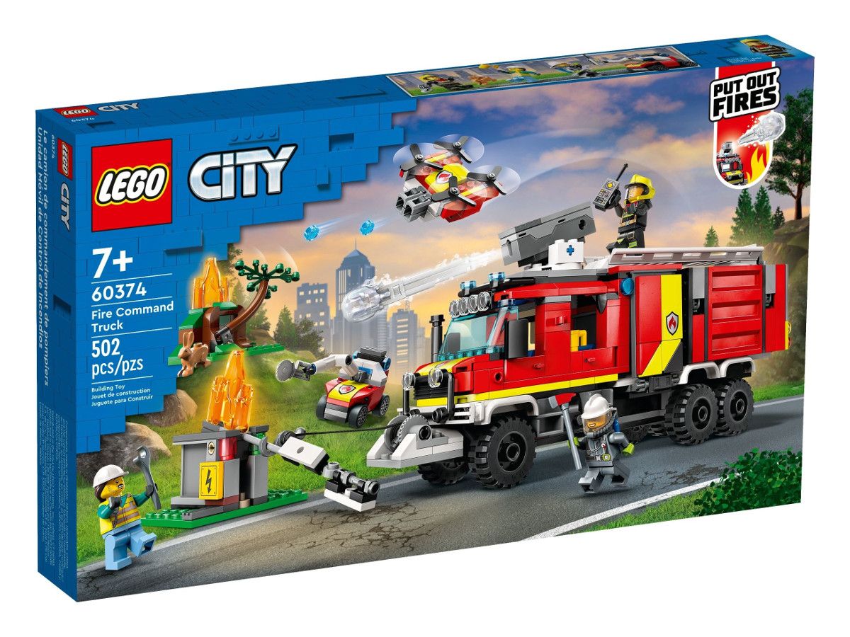 LEGO® City - Пожарна кола 60374, 502 части