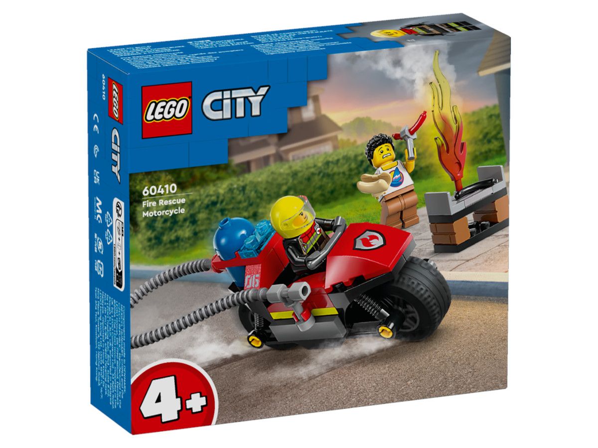LEGO® City - Пожарникар с мотор 60410, 57 части