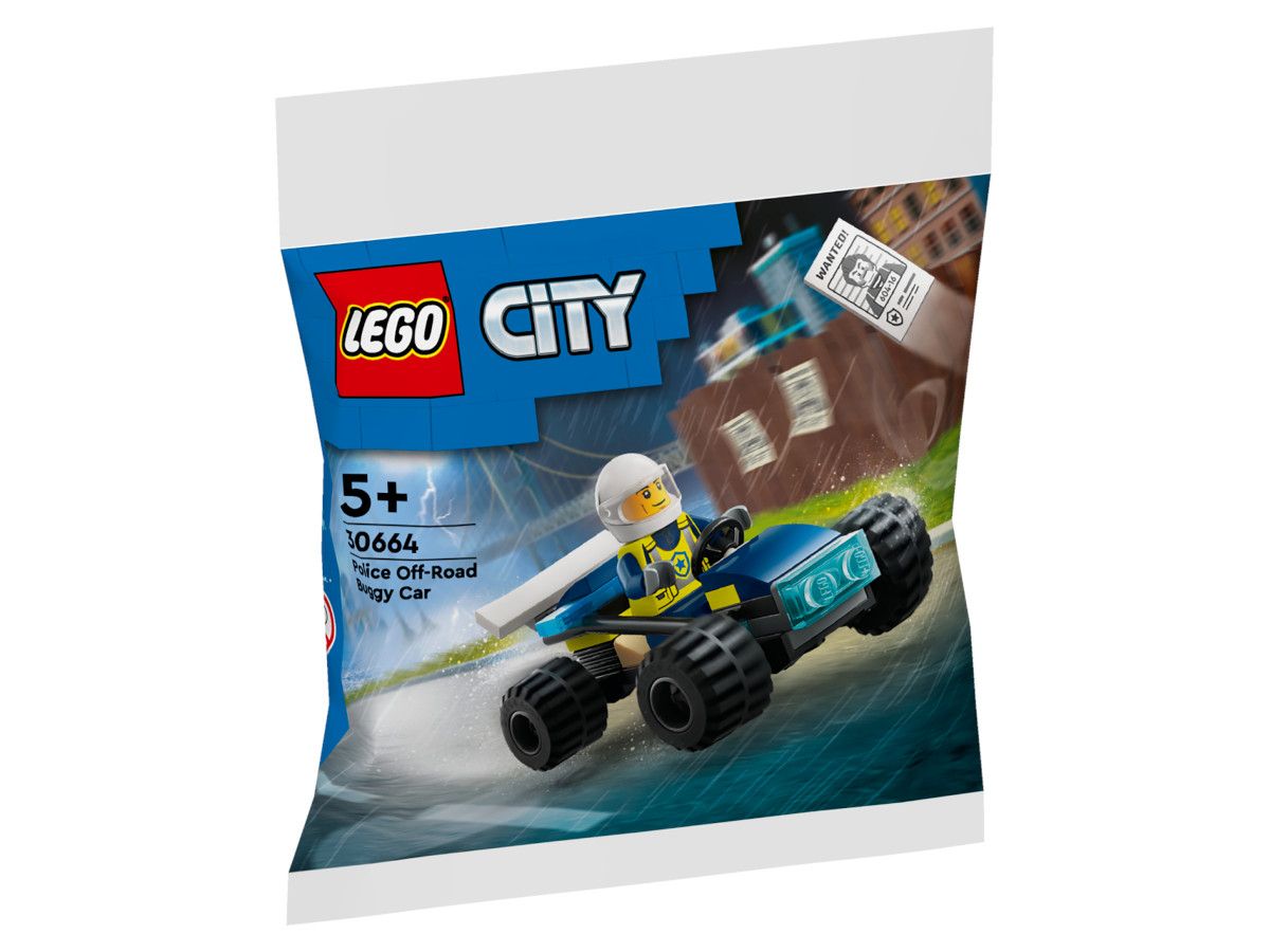 LEGO® City - Полицейска офроуд бъги кола 30664, 35 части