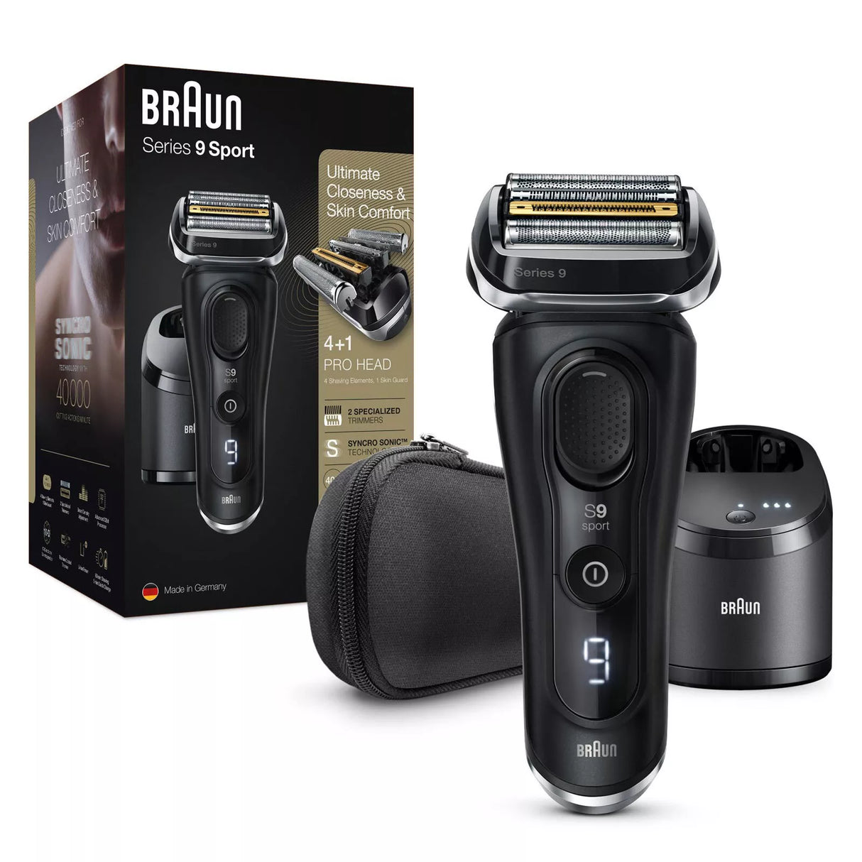 Електрическа самобръсначка Braun Series 9 Pro + 9352cc