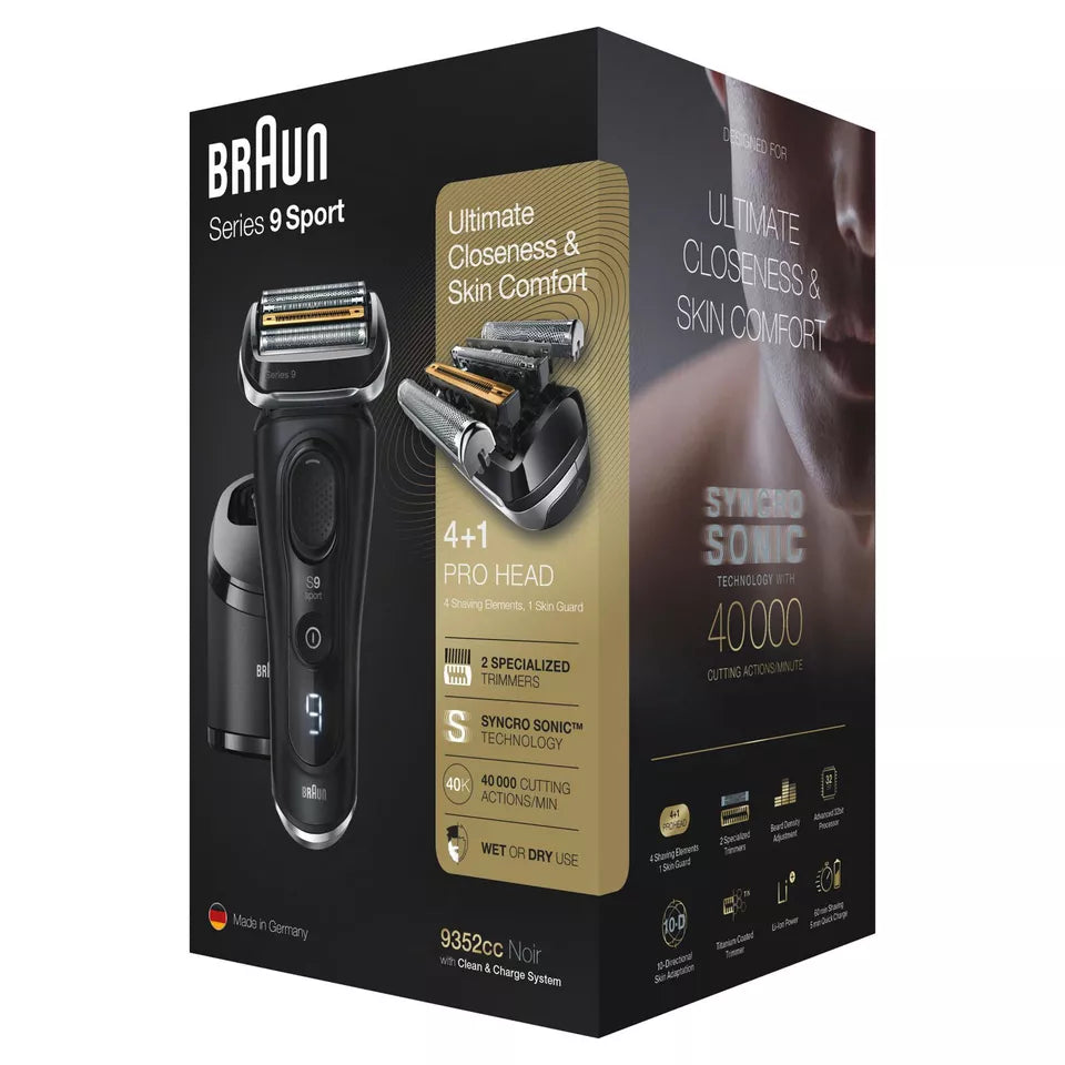 Електрическа самобръсначка Braun Series 9 Pro + 9352cc