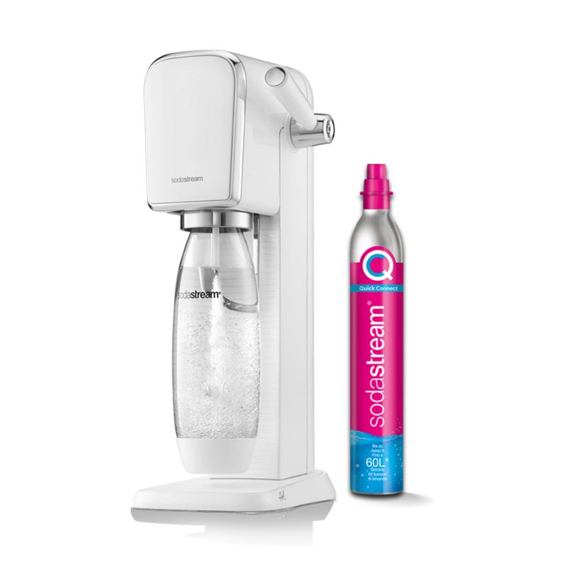 Машина за газирани напитки Sodastream DUO Black, Бял