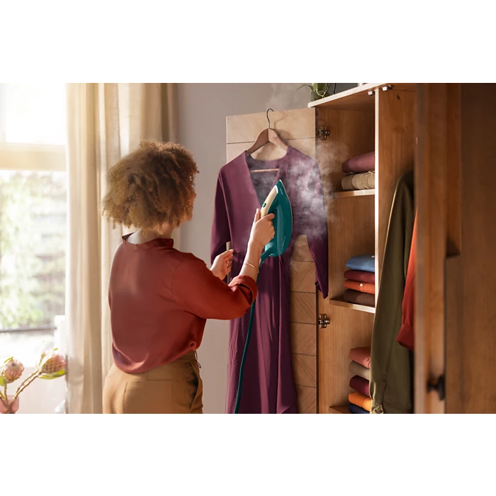 Парогенератор Philips PerfectCare 7000 PSG7140/70, 2100W, 8 бара, 120 гр/мин, OptimalTemp, Бял/Зелен