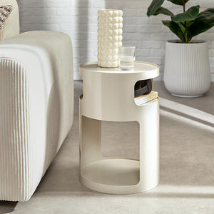 Помощна маса atmosphera Ashdal, Метал, Ø32,5 см