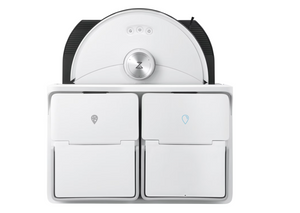 Робот прахосмукачка Roborock S8 MaxV Ultra S8MVU02-00, Моп, 3D мапинг, 5200 mAh, 10 000Pa, Контейнер за прах 270 мл, 60W, Автономия 180 минути, Бял