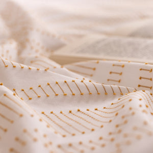 Спално бельо atmosphera Isao, Релефен памук с ефект лен