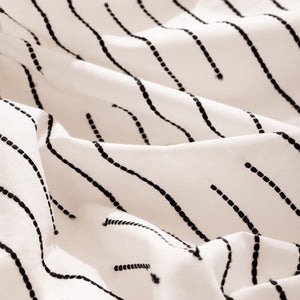 Спално бельо atmosphera Kain, Релефен памук с ефект лен