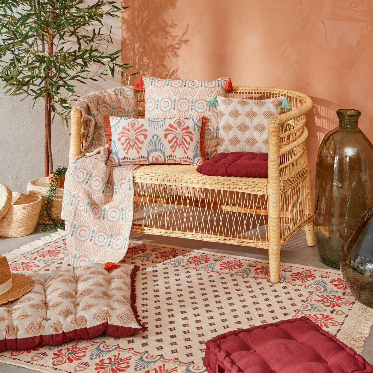 Килим atmosphera Ikat, 120 x 170 cm, Памук