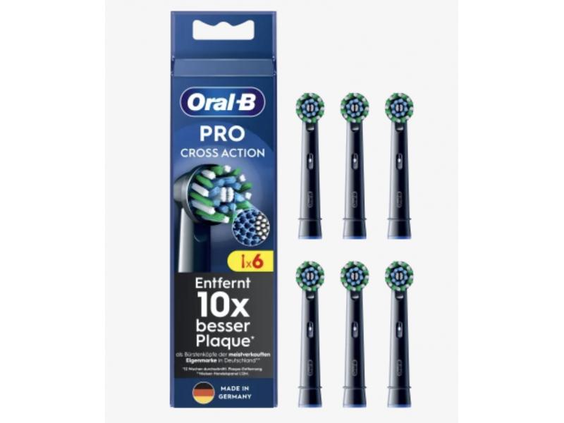 Накрайник за електрическа четка Oral-B 860229, Pro Cross Action Clean, 6 бр