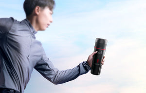 Преносима 3в1 кафемашина HiBREW H4-basic с адаптер, 80W, 15 бара, Черен