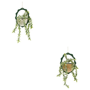 Изкуствено растение atmosphera Chéri Hanging, 40 cm, Различни видове