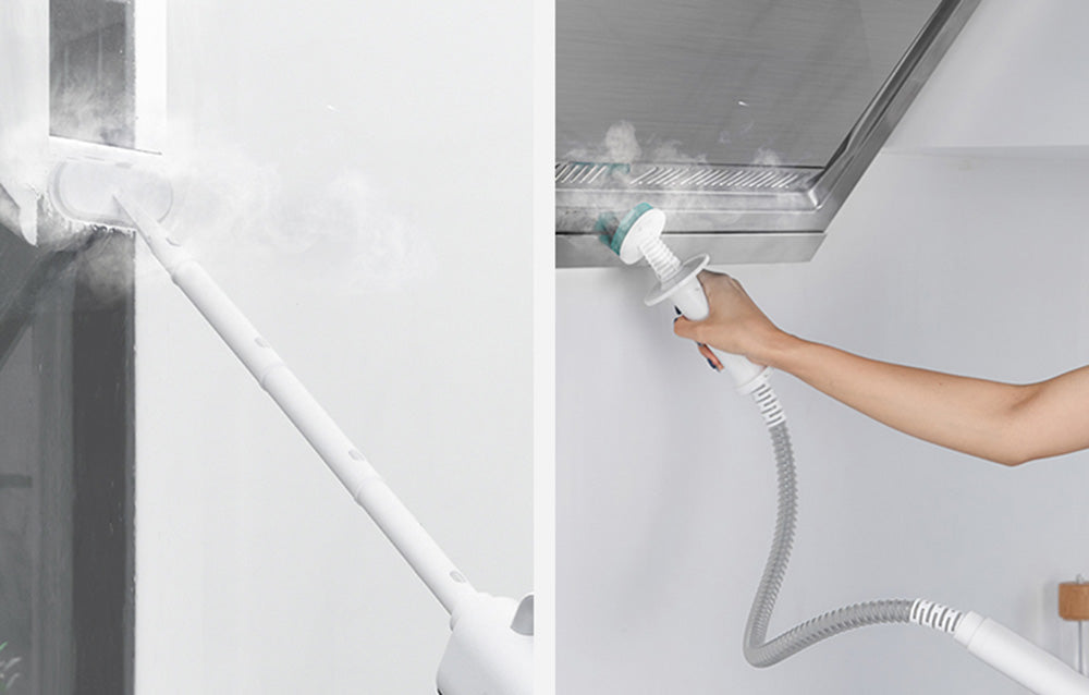 Мултифункционална парочистачка Deerma ZQ610, 1300W, 230мл, 105°C, 4м кабел, Бял