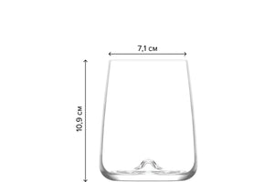 Сет чаши за вода LAV Terra, 475 мл, 6 бр