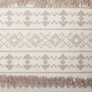 Декоративна калъфка за възглавница atmosphera Etnik, 40x40, Бежов