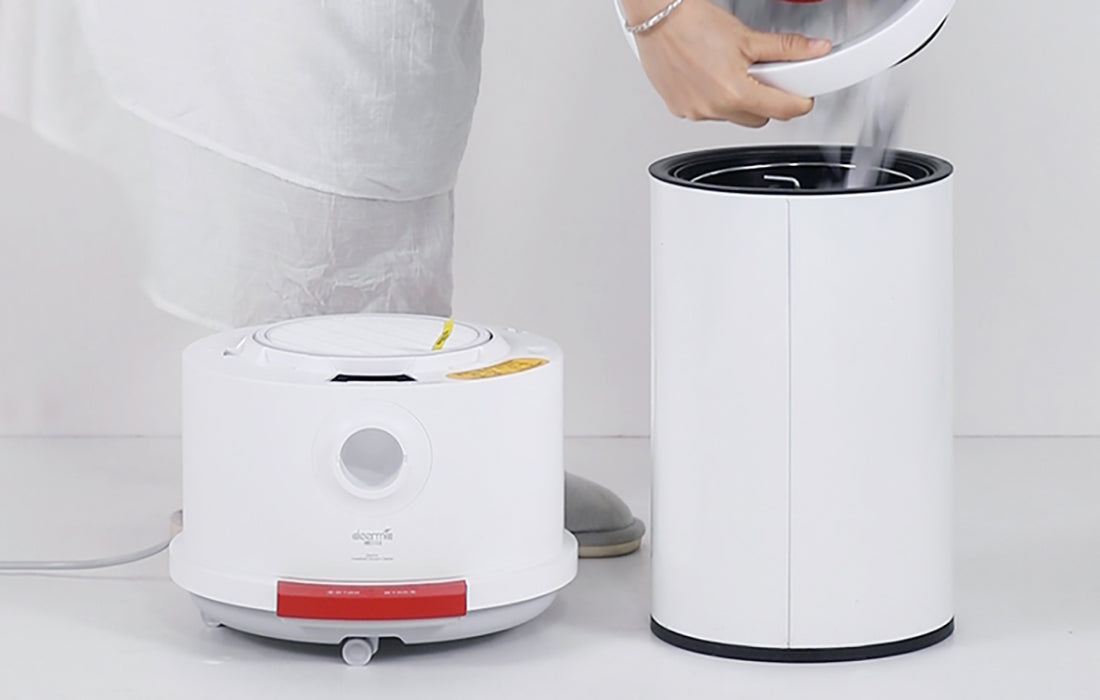 Мултифункционална прахосмукачка Xiaomi Deerma TJ200, 800W, 18kPa, 6 л контейнер, 3.5 л резервоар, Бял