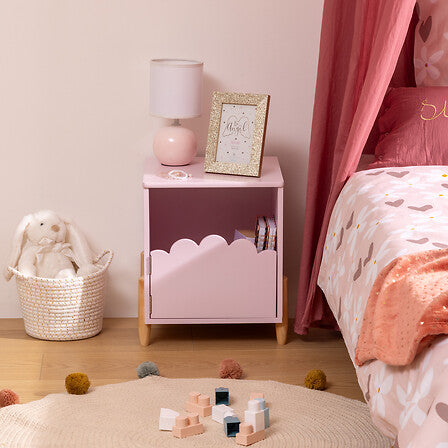 Детско нощно шкафче atmosphera Douceur Flower, MDF