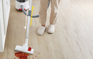 Мултифункционална прахосмукачка Xiaomi Deerma TJ200, 800W, 18kPa, 6 л контейнер, 3.5 л резервоар, Бял