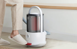 Мултифункционална прахосмукачка Xiaomi Deerma TJ200, 800W, 18kPa, 6 л контейнер, 3.5 л резервоар, Бял