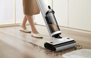 Прахосмукачка Deerma, 230 W, 5000 mAh, 700/500 ml, Бял