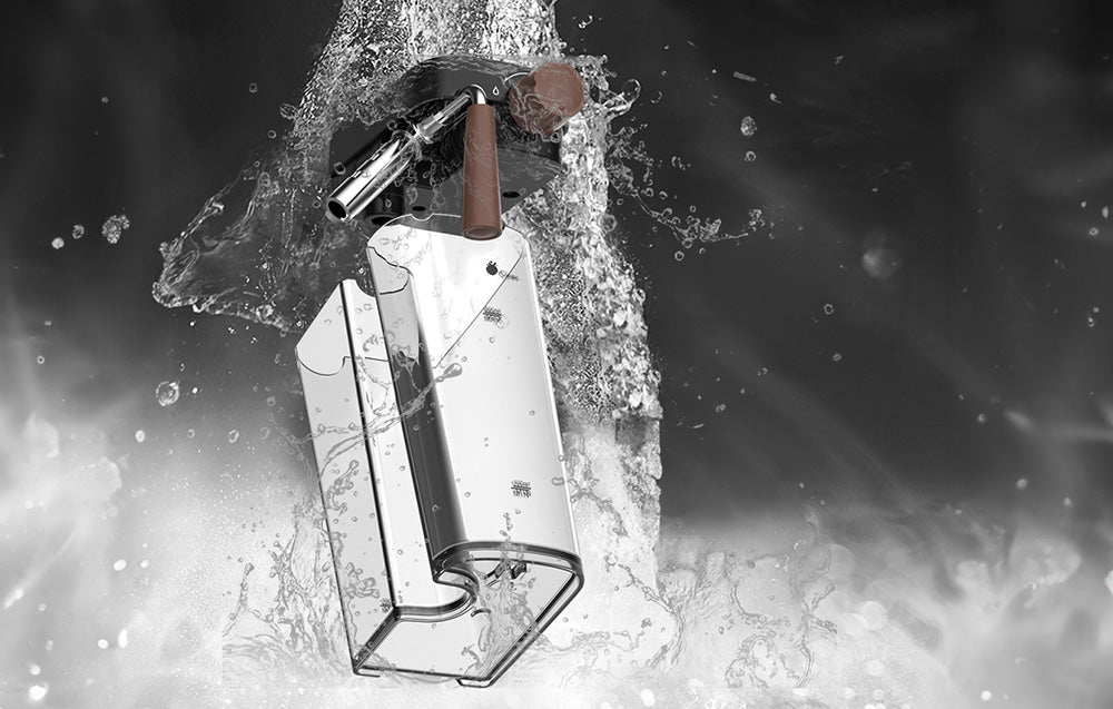 Полуавтоматична еспресо машина с пенообразувател за мляко HiBREW H8A, 19 бара, 1250W, 1500 мл, Съвместима с мляно кафе, Черен