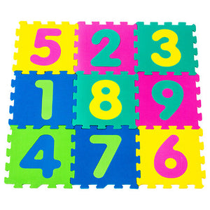 Детски мек сглобяем пъзел за под, Игра Дама, 10плочки