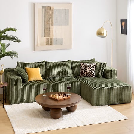 Холна маса atmosphera Abekas, Мангово Дърво, 90 cm