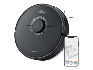 Прахосмукачка робот Roborock Q7Max, 58W, LiDAR, 4200 Pa, 4 карти, 470 мл прах, 350 мл вода