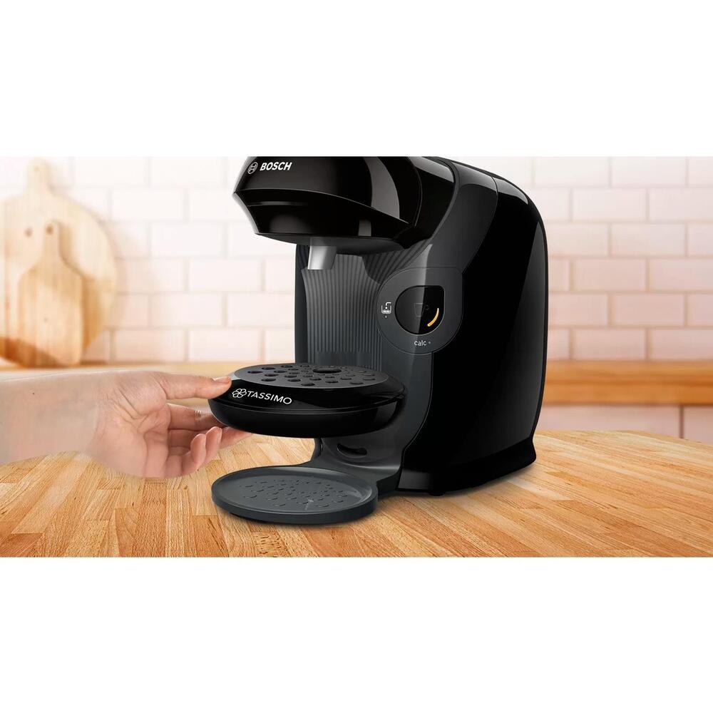 Кафемашина Bosch Tassimo Style TAS1102, 1400 W, 3.3 бара, 0.7 л, Самопочистване и декалциране, Капсули, Черен