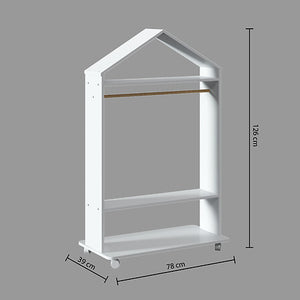 Детски гардероб atmosphera, Колелца, 120 cm