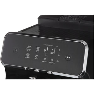 Кафеавтомат Philips EP2224/10, 2 напитки,15 бар, 1500 W Керамична мелница, сензорен екран, Черен