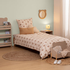 Детско спално бельо atmosphera Billie Bear, 140x200 cm, Микс