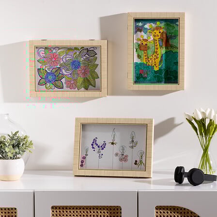 Детска рамка за рисунка atmosphera Thea, 24 cm, MDF