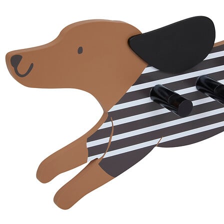 Детска закачалка atmosphera Dog, 50x20x6 cm, MDF