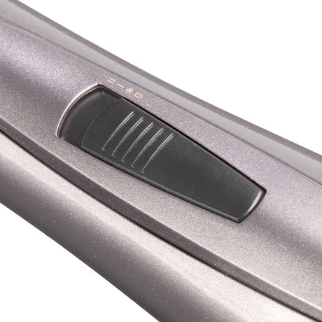 Perie electrică de păr Babyliss Air Style AS136E, 1000 W, acoperire ceramică, 2 setări de temperatură, 4 accesorii, gri