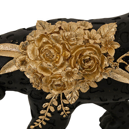 Декоративна фигура atmosphera Belli, Смола, Черен, 40 cm