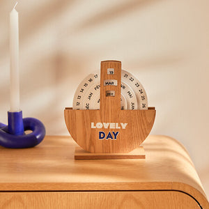 Календар atmosphera Flow, Дърво, 20 cm