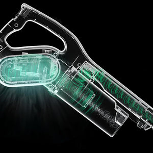 Вертикална прахосмукачка Deerma DX700 2-in-1, 75dB, Капацитет 0.8 л, Мощност 600W, Бял