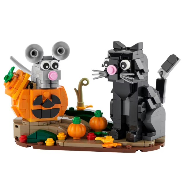Котка и мишка LEGO® Halloween 40570